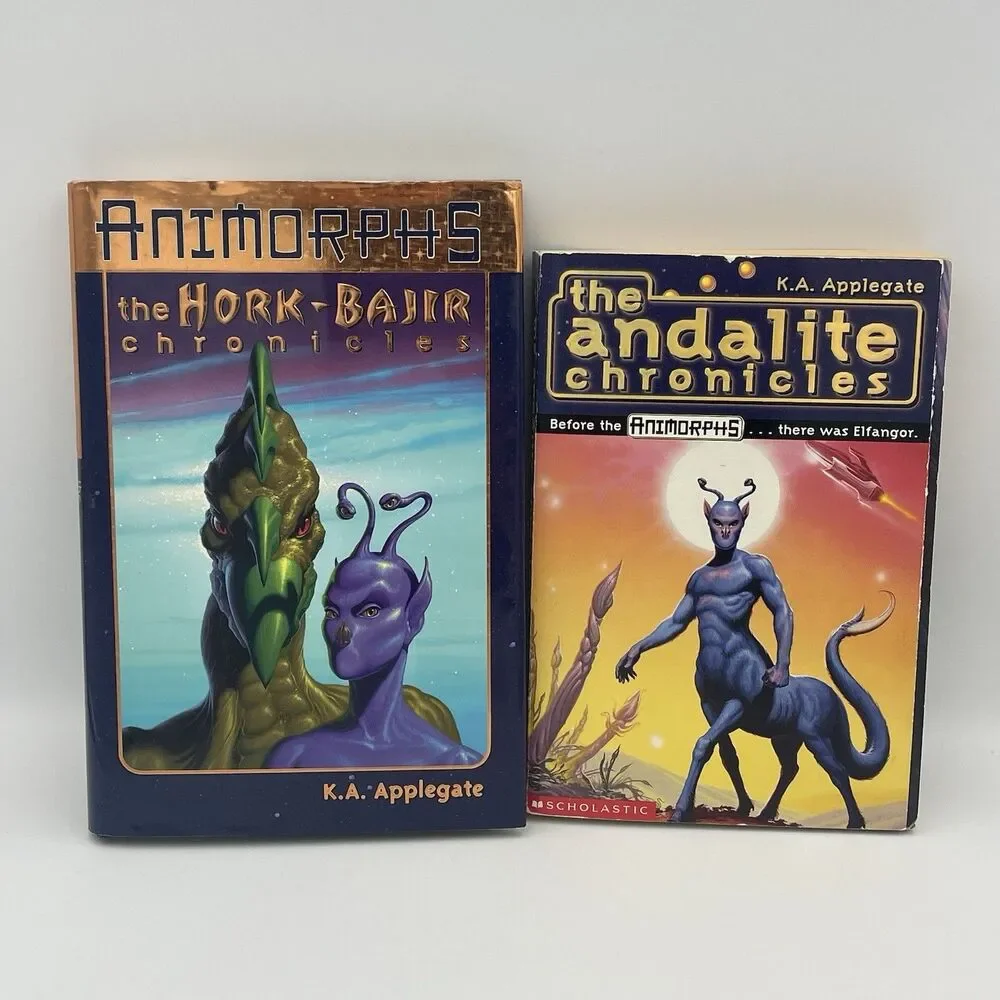 Animorphs The Hork-Bajir Chronicles By K.A. Applegate Hardcover 1st Edition Lot - Picture 1 of 7